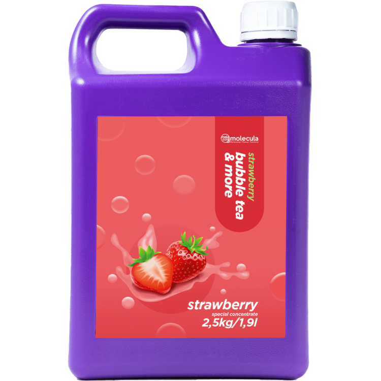 SYROP do BUBBLE TEA - TRUSKAWKA - 2,5kg