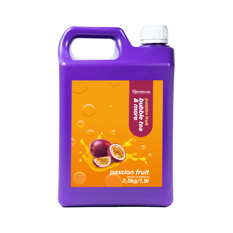 SYROP do BUBBLE TEA - MARAKUJA - 2,5kg - KONCENTRAT SOK