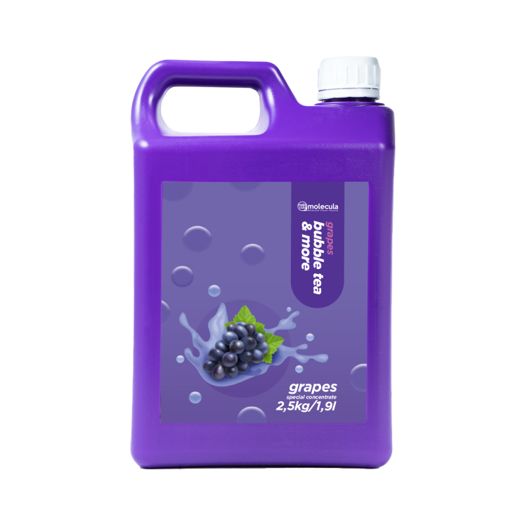 SYROP do BUBBLE TEA - WINOGRONO - 2,5kg - KONCENTRAT SOK