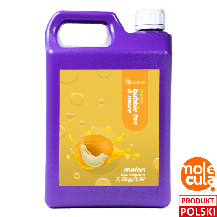 SYROP do BUBBLE TEA - MELON - 2,5kg - KONCENTRAT SOK