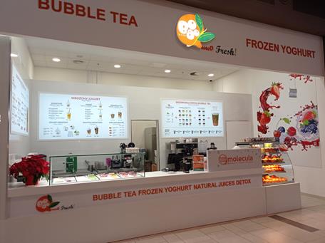 Stoisko Bubble Tea w Poznaniu