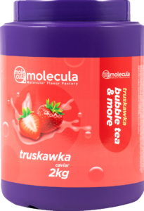 Molekularny kawior do Bubble Tea Truskawka 2kg